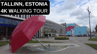 City walks  Tallinn Estonia 4K walking tour [upl. by Hnacogn758]