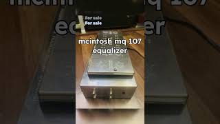 mcintosh mq 107 equalizer for sale  9626962880 [upl. by Dviad]