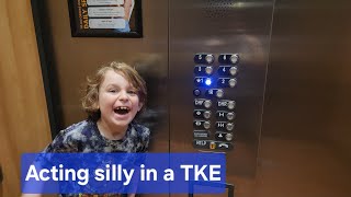 Nothing unusual TKE at Holiday Inn Pigeon Forge TN adventure tke elevator [upl. by Susumu]