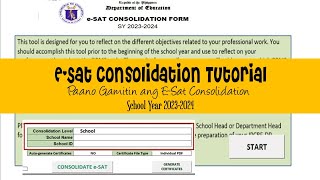 How to Consolidate ESat 20232024 [upl. by Wilden]