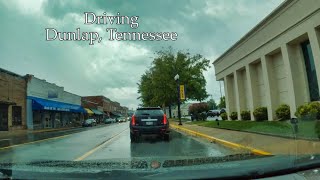 Quick Drive Through Dunlap Tennessee  4K60fps [upl. by Idalina]