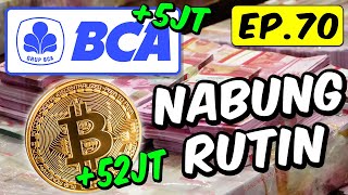 Nabung Rutin Bitcoin Vs BBCA Ep70 [upl. by Dinsdale]