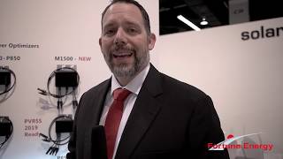 SolarEdge New 2019 HD Wave Inverter and NEC 2017Compliant Power Optimizers at SPI 2018 [upl. by Unity906]