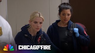 Kidd Gets Knocked Down Helping Patients and Nurses Trapped at the Hospital  Chicago Fire  NBC [upl. by Ayisan]