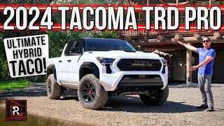 The 2024 Toyota Tacoma TRD Pro Is The Ultimate Midsize Turbo Hybrid OffRoad Truck [upl. by Manus]