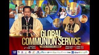 LIVE GLOBAL COMMUNION SERVICE WITH PASTOR CHRIS FEBRUARY 2024 [upl. by Ahsircal499]