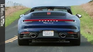 2020 Porsche 911 Carrera S Cabriolet  Gentian Blue Metallic 992 US Spec [upl. by Ueihttam]