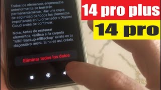 Como formatear un Redmi note 14 PRO  Como resettare un redmi note 14 PRO PLUS [upl. by Nuli]