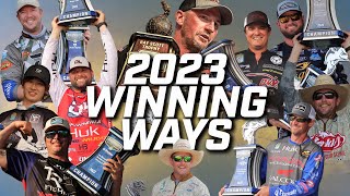 2023 Bassmaster Winner Circle 10 tournament winners [upl. by Kristine]