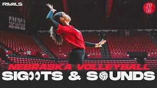 Watch Nebraska Volleyball 🏐 2024 Open Practice Highlights [upl. by Gusti543]