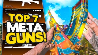 NEW Warzone Top 7 BEST META GUNS and Class Setups after CHANGESWarzone Best Loadout [upl. by Trebla]