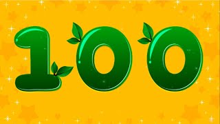 Number Song 1100 learn numbers  Fun For Kids  Counting by 1 to 100 [upl. by Anetsirhc]