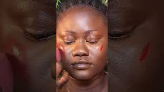 Black skin tone is beautiful makeuptutorial Stunning [upl. by Eibo]