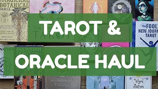 TAROT amp ORACLE HAUL [upl. by Copp]