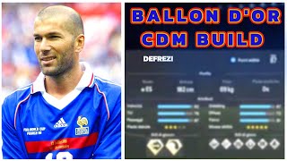 BALLON DOR WINNING CDM BUILD  EA SPORTS FC 24 CLUBS BALLER BUILD [upl. by Ajit]