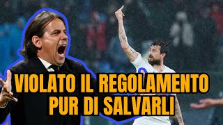 INTER VIOLATO IL REGOLAMENTO GRAVINA SALVA L’INTER [upl. by Tali]