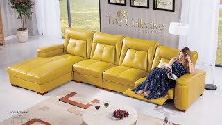 TCF 042 Recliners LuxurySofaSets  6300460036 Hyderabad Brand Furniture The Collective Furniture [upl. by Ayram]