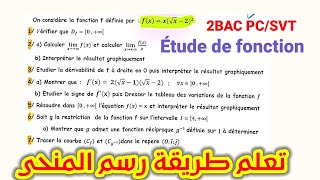 Étude des fonctions 2BAC PCSVT préparer au contrôle [upl. by Anihta]