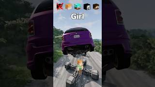 Continue on my new channel mrBeam in comments 😂 🚗 shorts beamngdrive [upl. by Ollehto642]