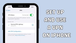 How to set up and use a VPN on iPhone [upl. by Nap787]