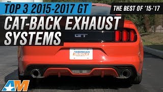 Best 20152017 Mustang GT CatBack Exhaust Systems Reviewed [upl. by Karen]