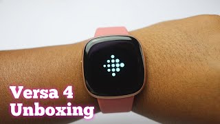 Fitbit Versa 4 Unboxing Copper Rose [upl. by Ettenrahc]