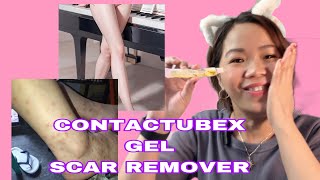 PAANO GAMITIN ANG CONTRACTUBEX GEL SCAR REMOVER UPDATE [upl. by Ecyac869]