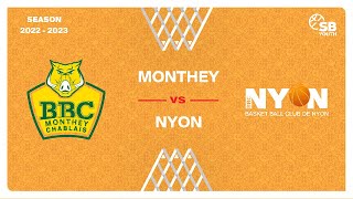 U16 National  Day 2 MONTHEY vs NYON [upl. by Sokul]