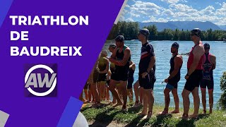 On vise une bonne place  Triathlon de Baudreix XS 2022 [upl. by Anahsirk]