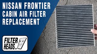 How to Replace Cabin Air Filter 2022 Nissan Frontier  AQ1119C [upl. by Eiknarf]