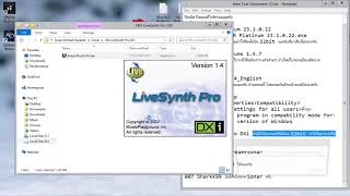 การติดตั้ง 005 LiveSynth Pro DXi [upl. by Kasevich]