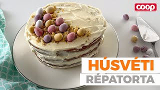 Húsvéti répatorta  Coop recept 🥕 🐰 🤩 [upl. by Dripps]