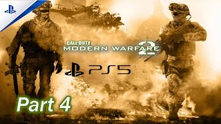 Call of Duty Modern Warfare 2 Campaign Remastered Gameplay Intro Part 4 PlayStation 5 [upl. by Busch196]