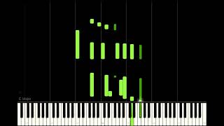 Velours Anomalie Synthesia piano tutorial read description [upl. by Ekaterina]