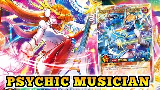 Psychic Musician Deck  YuGiOh Rush Duel  EDOPRO [upl. by Salokcin]