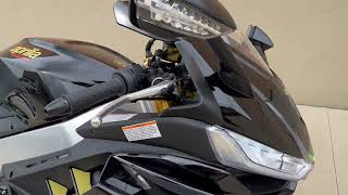 2022 Aprilia RSV4 1100 Factory Ultra Dark [upl. by Annabell]