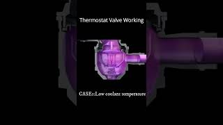 Thermostat valve working on car shortsvideo automotive [upl. by Berger]