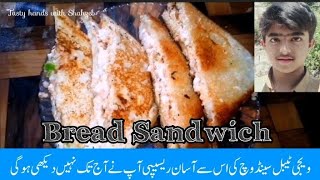 Bread Sandwich Recipe with Shahzeb  Vegetables Sandwich  Egg Sandwich [upl. by Ahsikahs]