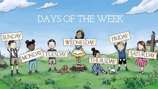 Days of the week Song Adam’s family Toddler amp Preschool days of the week  learning song [upl. by Cassaundra]