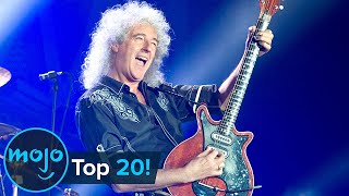 Top 20 Greatest Male Guitarists of All Time [upl. by Noffets]