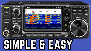 SETUP Your Icom IC7300 for FT8  EASY Beginners Guide [upl. by Torray318]