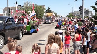 2024 Canada Day Parade  Grande Prairie [upl. by Naicad]