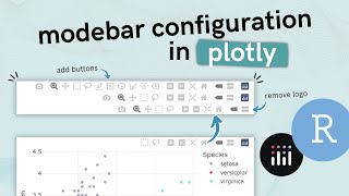 Plotly Modebar Customisation [upl. by Nealah462]