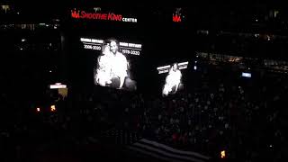 Pelicans tributes to Kobe Bryant before game with Celtics [upl. by Clevie]