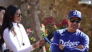 2024 Dodgers Spring Training Dave Roberts talks Cactus League opener Gavin Lux Gavin Stone amp more [upl. by Ervin]