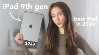 iPad 9th Generation Review  BEST iPad in 2024 [upl. by Elehcir]