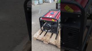 bohmer 9000we electric start generator dispatch test video [upl. by Aimaj]