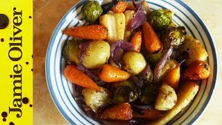 Roast Vegetables amp British Bubble and Squeak with My Virgin Kitchen [upl. by Karola]