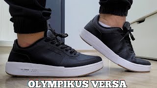 Review Tênis Olympikus Versa Preto  Demonstração No Pé  On Feet  Comprado Na Dafiti [upl. by Enileda]