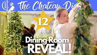 The Chateaus Dining Room is TRANSFORMED  new chairs  Christmas decorations are up 🎄 [upl. by Jurdi694]